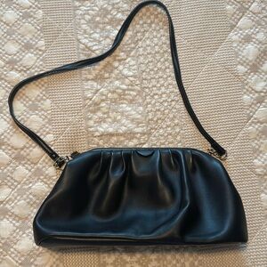 A New Day Black Clutch/Crossbody